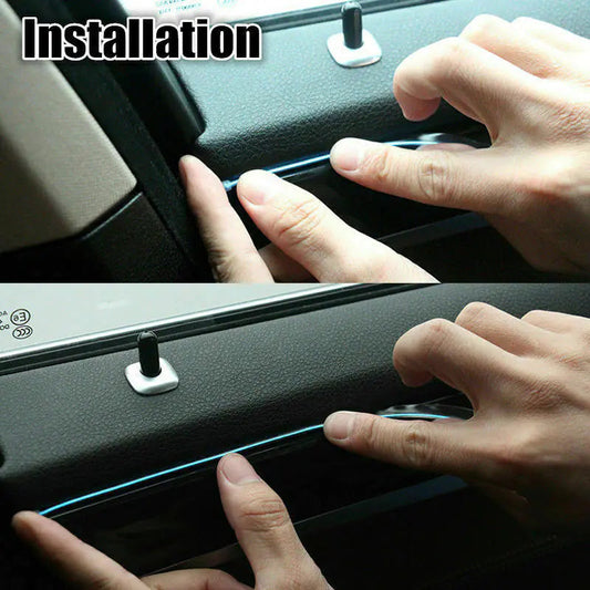 1M 2M 3M 5M 12V Flexible Sign Neon Lights Silicone Tube LED Strip Waterproof USA Anti Spier