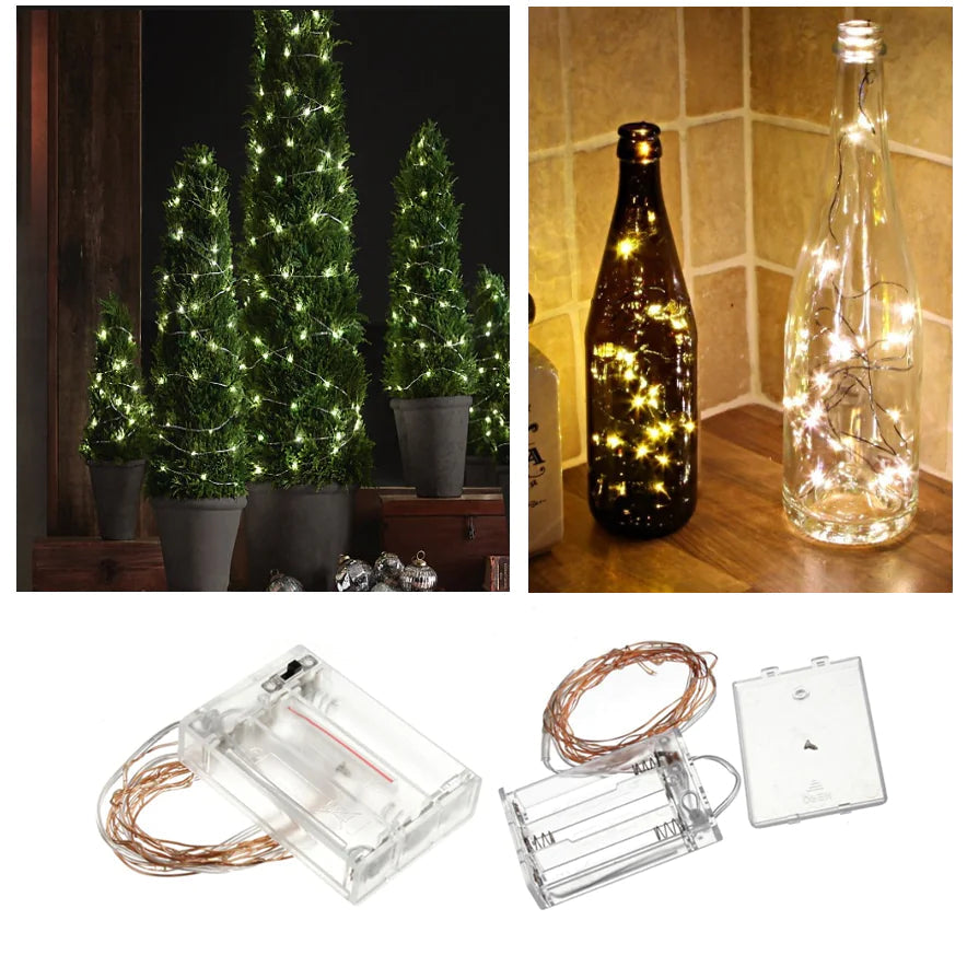 Sheeny Shiny 40 Mini Fiery LED Lights In 2 Packs Of 20 Anti Spier