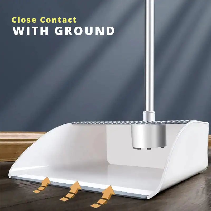 Home Windproof Floor Broom & Dustpan Set Anti Spier