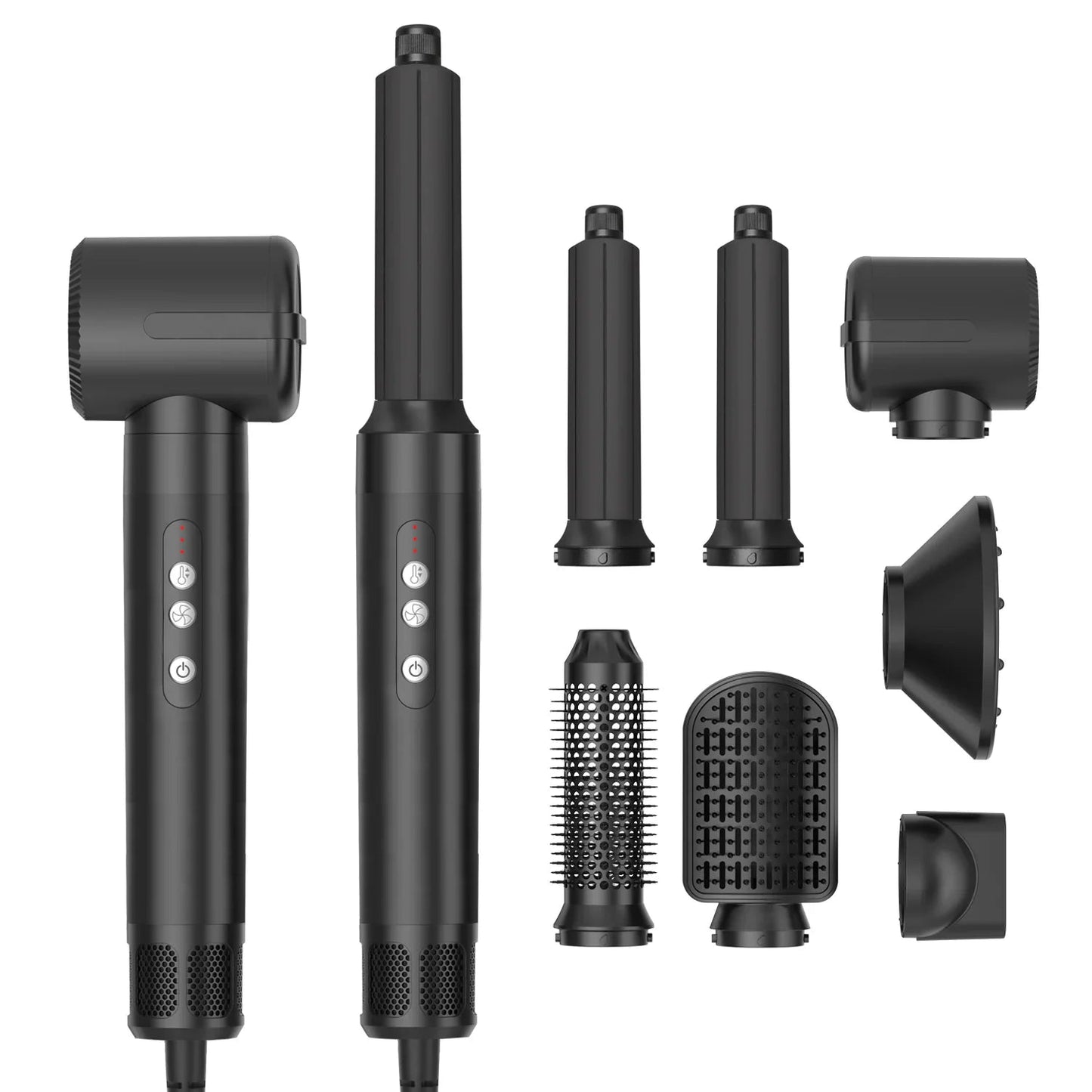 7-in-1 Hot Air Hair Styling Comb Anti Spier