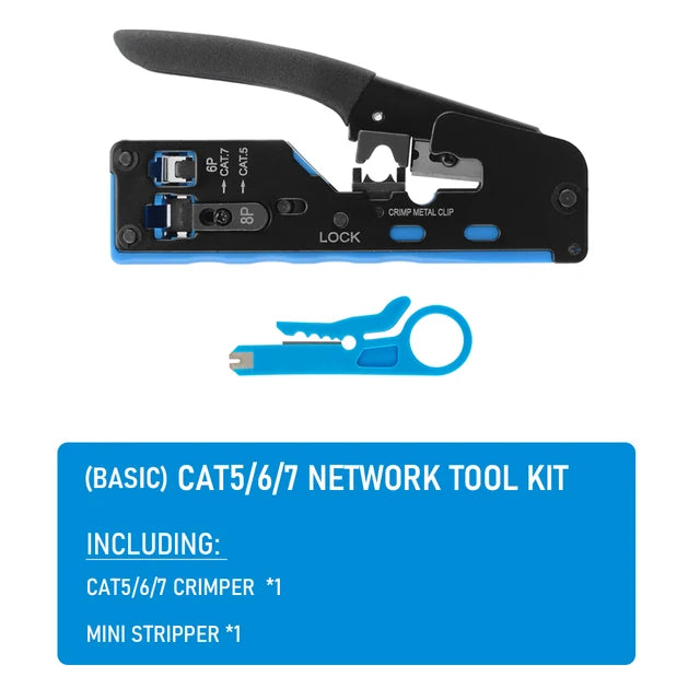 Crimper Stripper Cutter Anti Spier