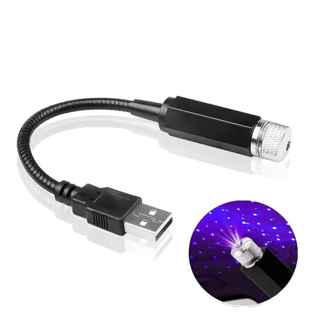 LED Auto Dak Star Night Light Projector Anti Spier