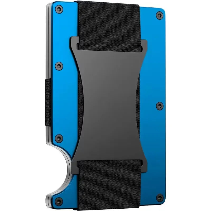 New Metal Card Bag Carbon Fiber Wallet Wallet RFID Anti-theft Swiping Blocking Technology Anti Spier