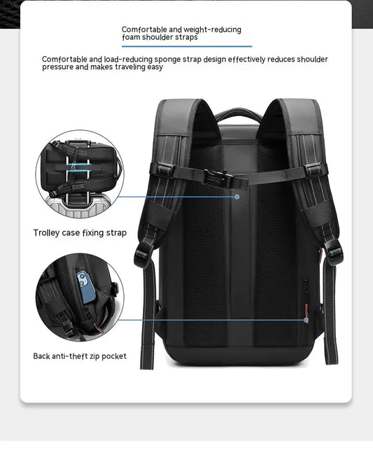 Vacuum Compression Large-capacity Backpack Anti Spier