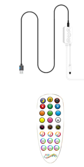Symphony RGB Smart Corner Floor Lamp with Bluetooth & App Control Anti Spier