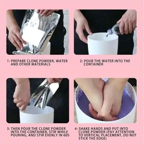 DIY Keepsake Hands Casting Kit Anti Spier