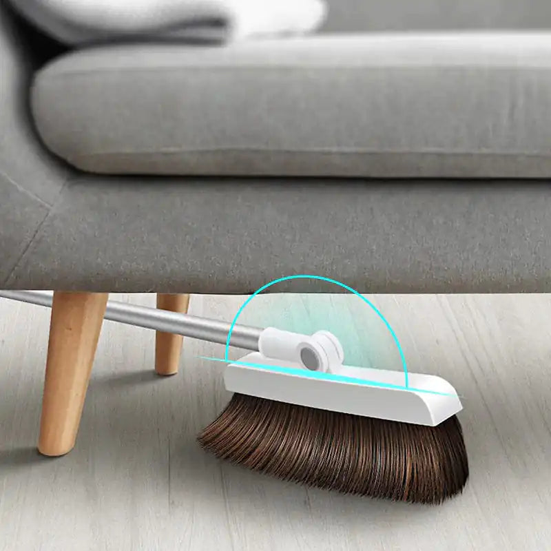 Home Windproof Floor Broom & Dustpan Set Anti Spier