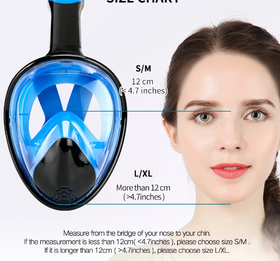Full Face Scuba Diving Mask Anti Spier