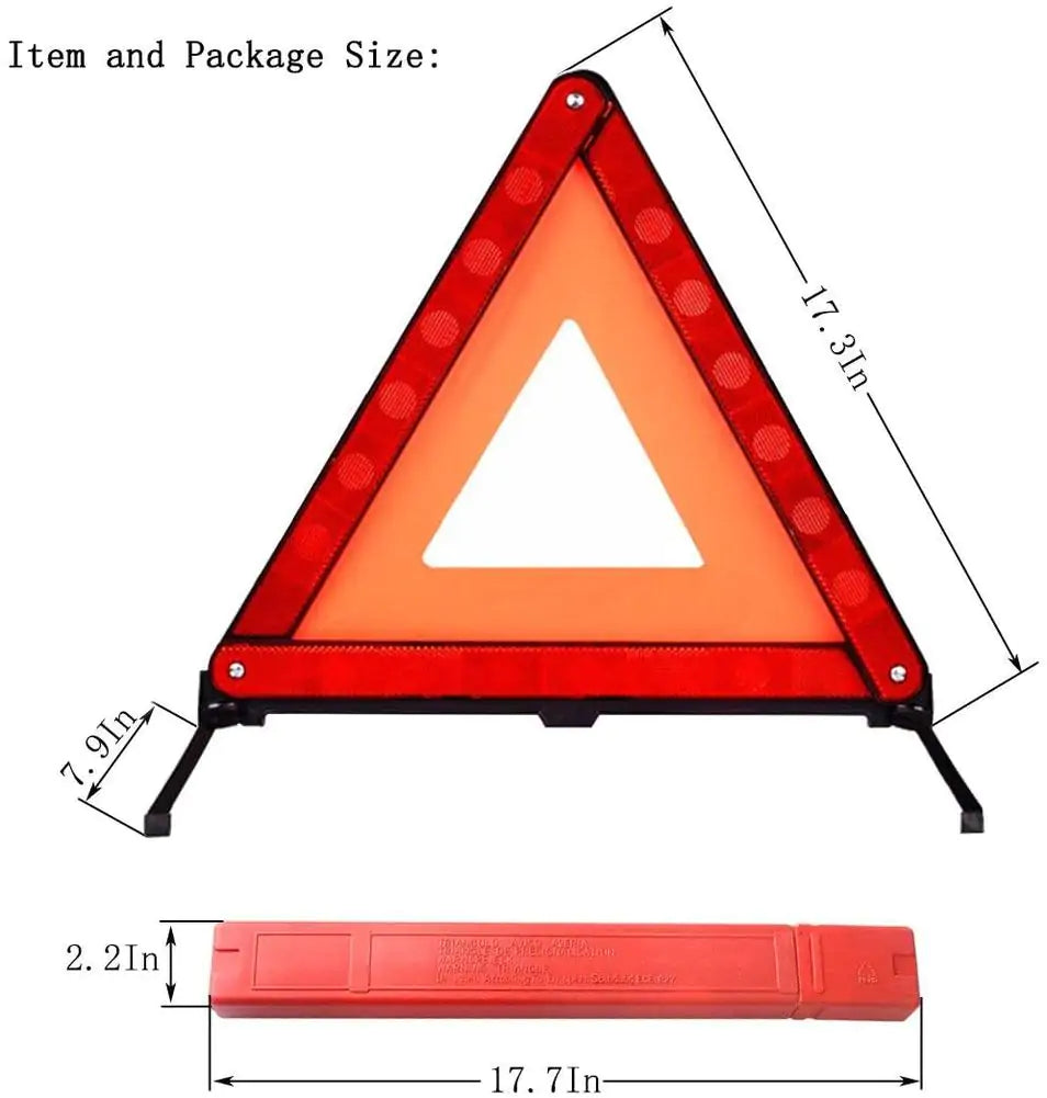 Road Safety Triangle Anti Spier