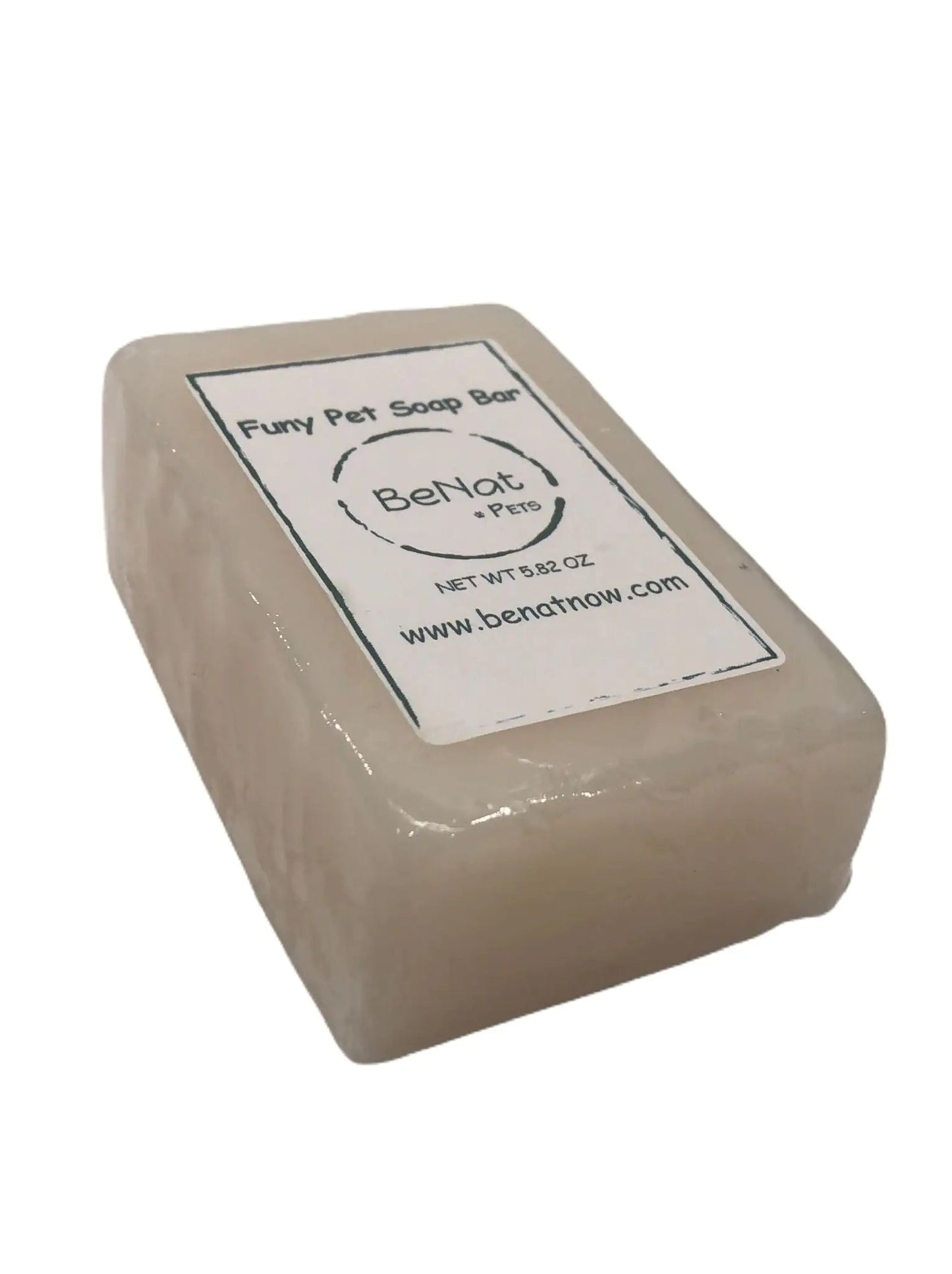 BeNat Pets. All-Natural Furry Pet Soap Bar. 5.8 oz. Anti Spier