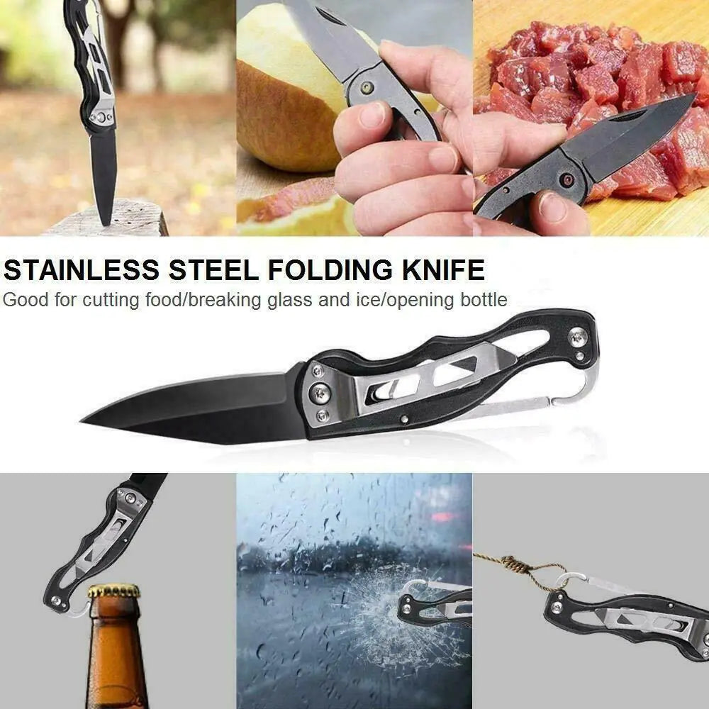 14 in 1 Outdoor Emergency Survival And Safety Gear Kit Camping Tactical Tools SOS EDC Case Anti Spier