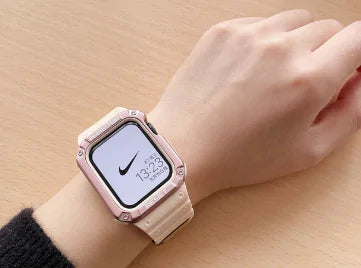 Watch Band & Case For iWatch Series 7 6 SE 5 Anti Spier