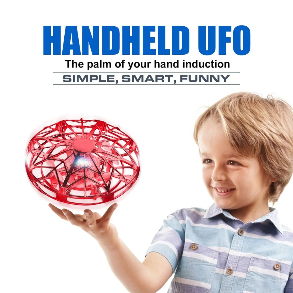 Mini Drone Quad Induction Levitation UFO Anti Spier