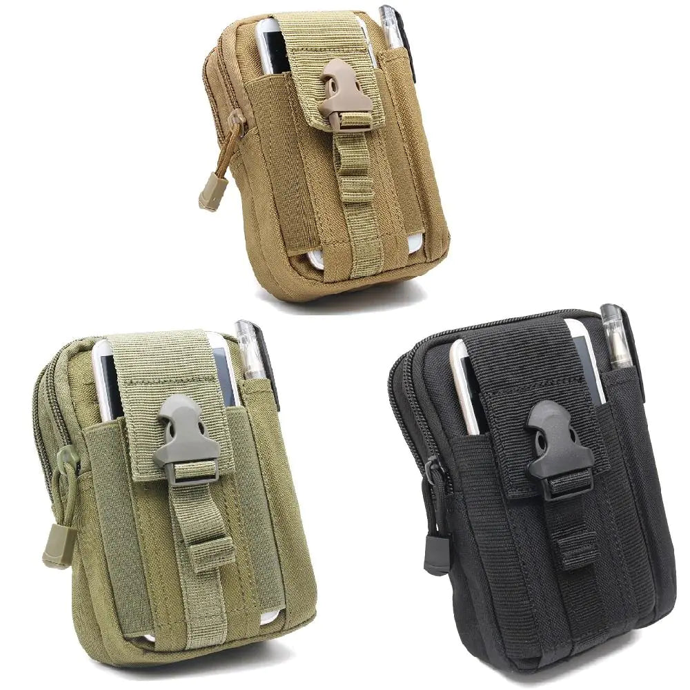 Waterproof Tactical Pouch Belt Waist Pack - Anti Spier