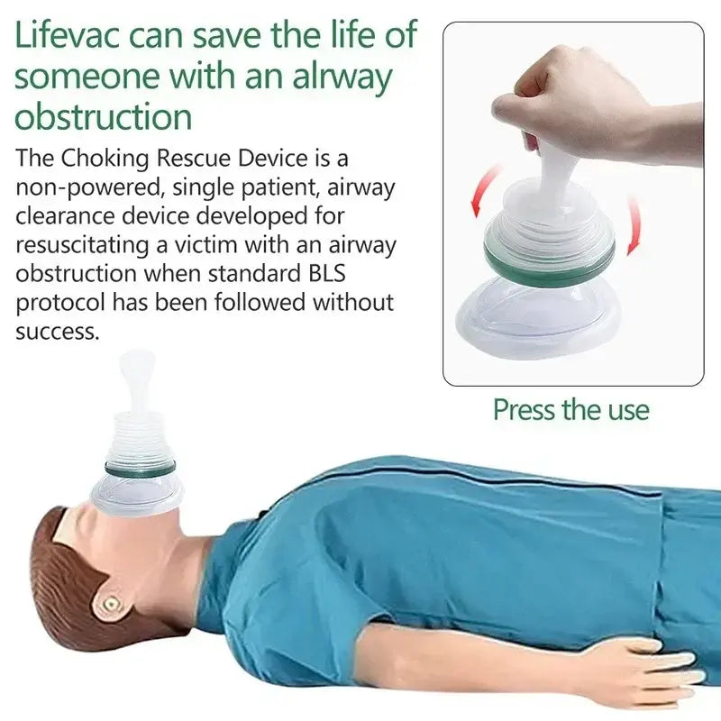 LifeVac Rescue Trio Anti Spier