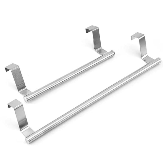 Stainless Steel Single Rod Towel Rack for Cabinet Doors Anti Spier