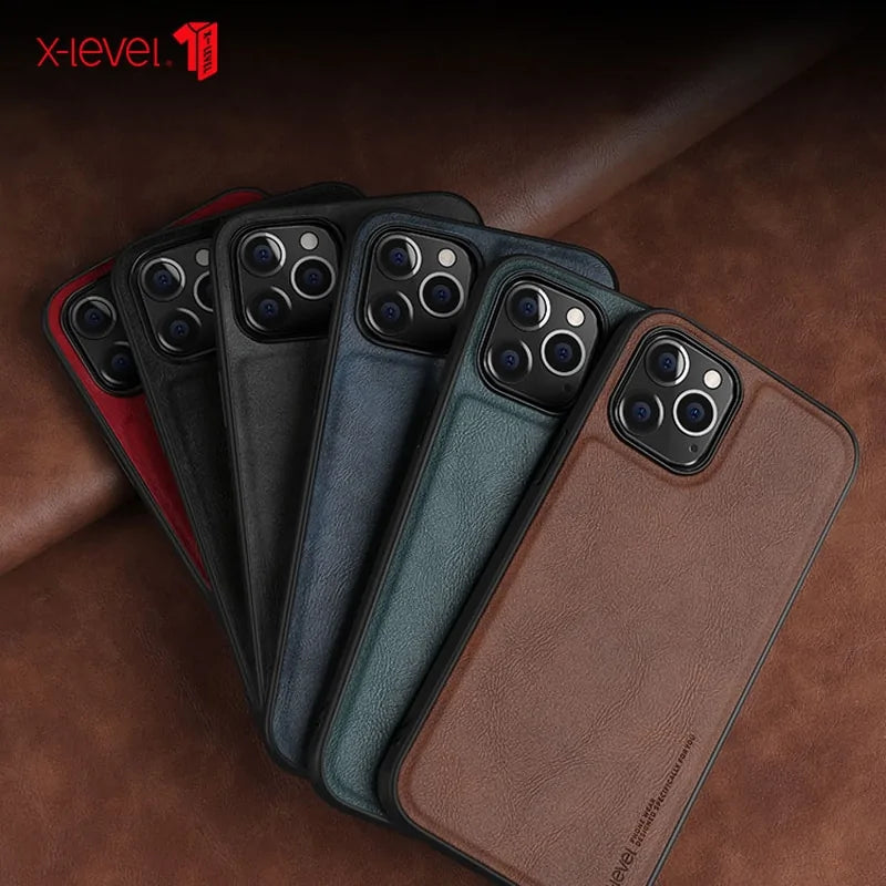 Leather iPhone Case Anti Spier
