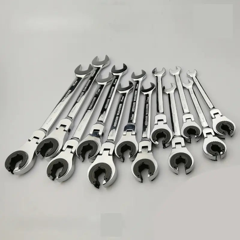 Flexible Ratchet Spanner Wrench Tool Anti Spier