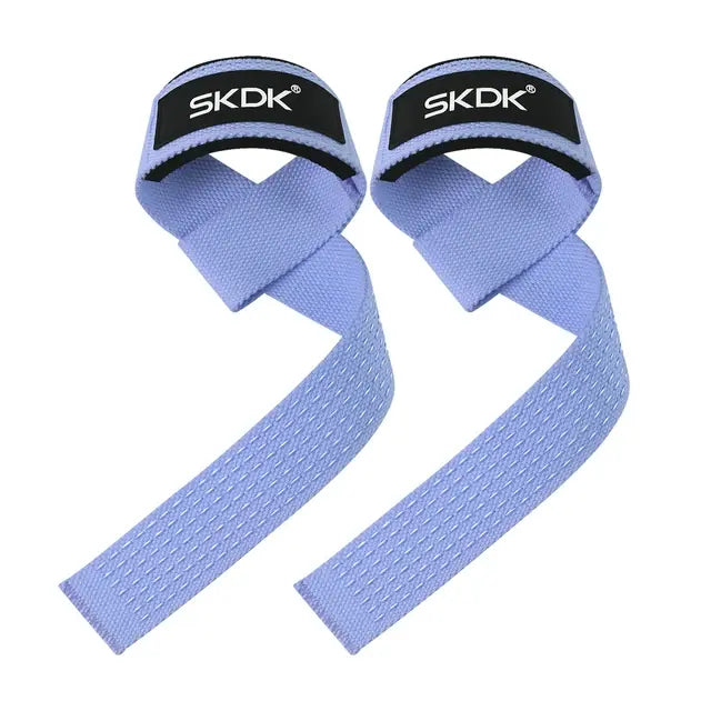 Anti-Slip Silicone Weightlifting Wrist Straps Anti Spier