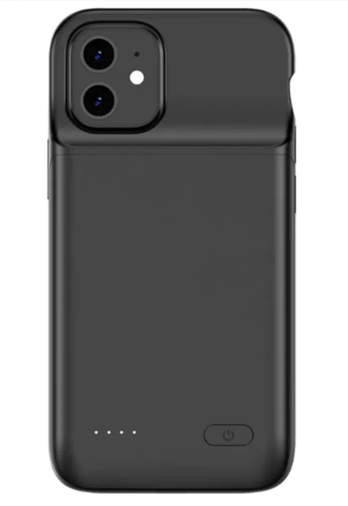 6800mAh Slim Battery Charger Case for iPhone 11-15 Pro Max & XR/XS Anti Spier