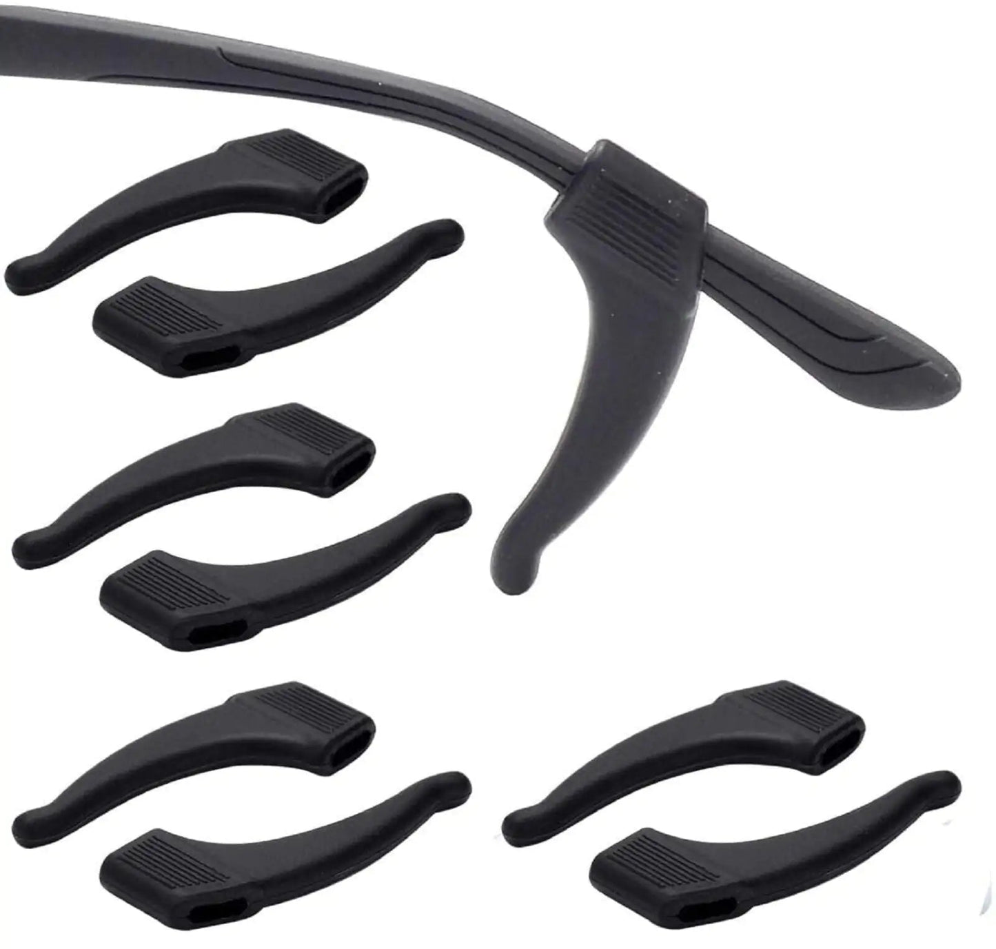4 Pair Anti Slip Glasses Ear Hooks Tip Anti Spier