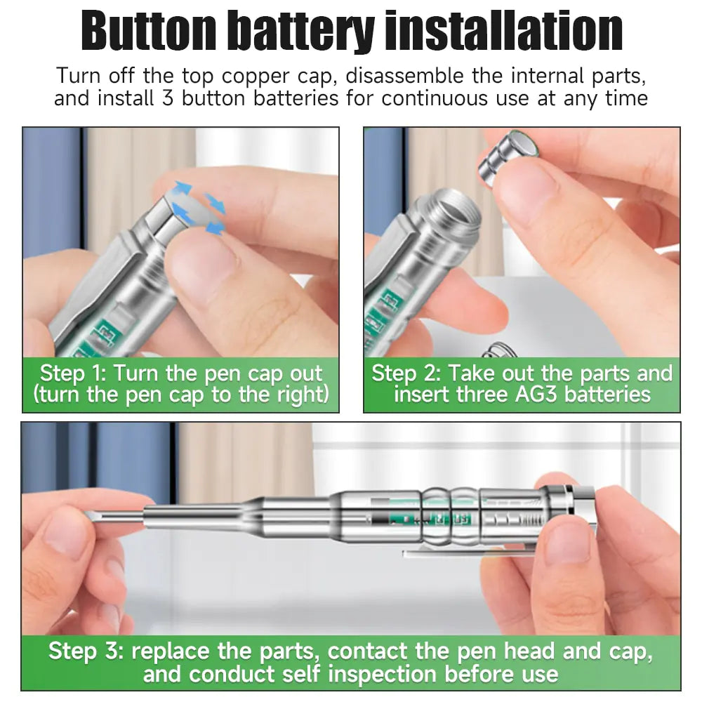 Smart Voltage Detector Set Anti Spier