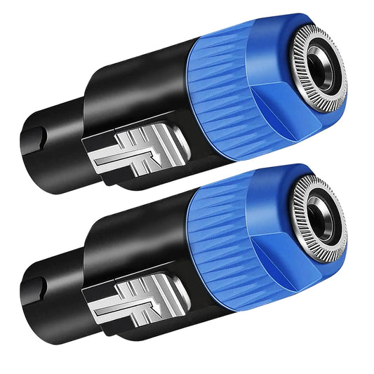 5 Core Speakon Adapter High Quality Audio Jack Male Audio Pin Speaker Adapter Connector Anti Spier