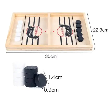 Table Hockey Paced Sling Board Anti Spier