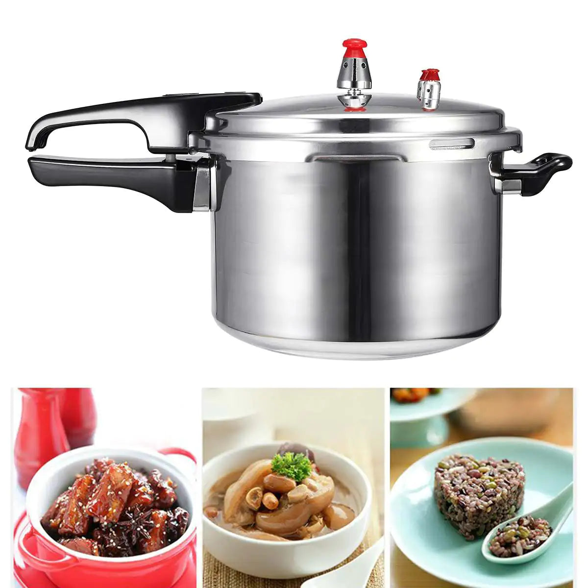 General Pressure Cooker for Gas and Induction Stoves Anti Spier