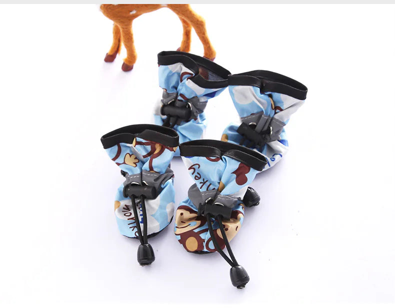 Breathable Dog Shoes Anti Spier