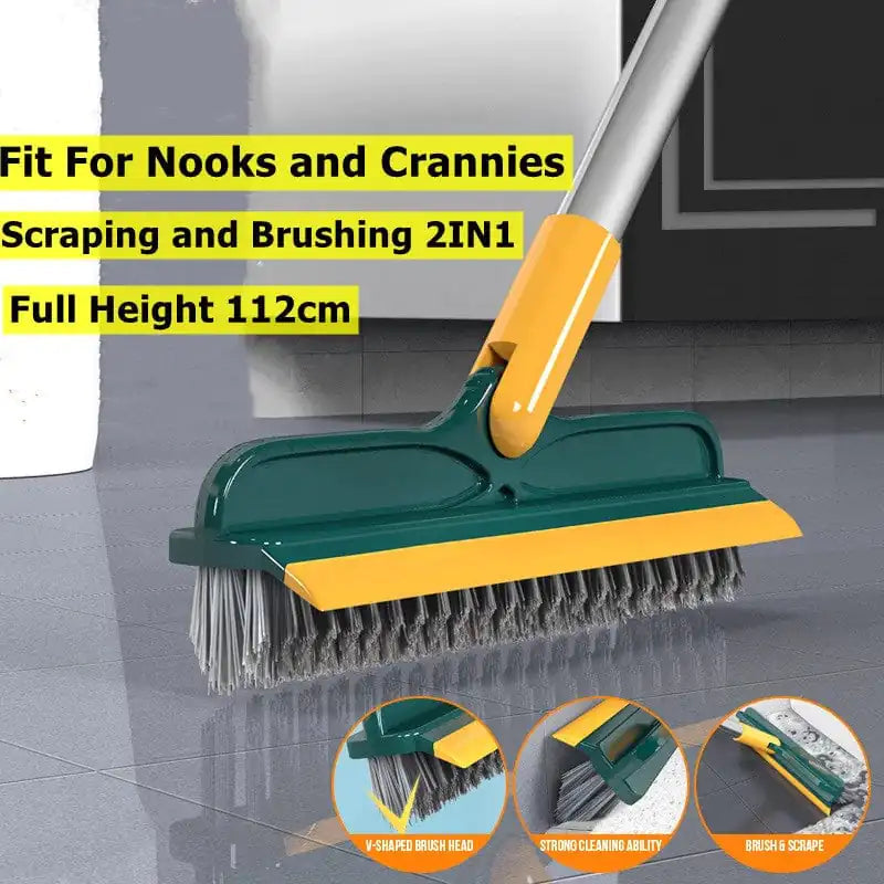 Stiff Bristle Floor Scrub Brush Anti Spier