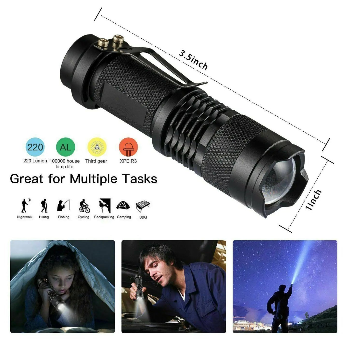 14 in 1 Outdoor Emergency Survival And Safety Gear Kit Camping Tactical Tools SOS EDC Case Anti Spier