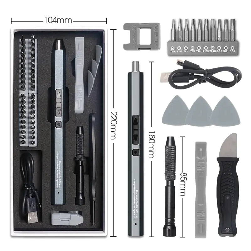 Portable Screw Driver Kits Anti Spier