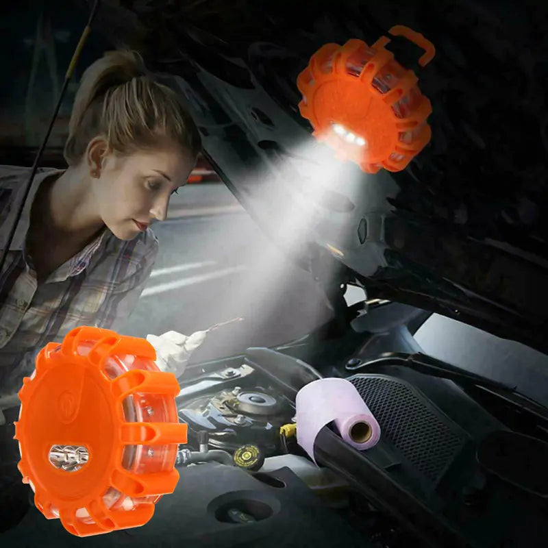 LED Safety Warning Light Anti Spier