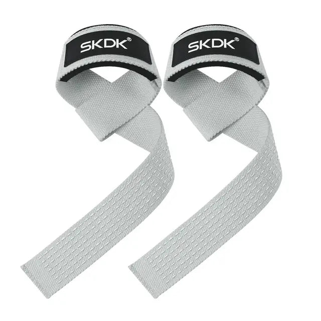 Anti-Slip Silicone Weightlifting Wrist Straps Anti Spier