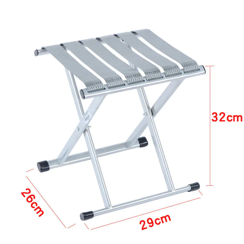 Portable Folding Outdoor Fishing Chair and Stool Anti Spier