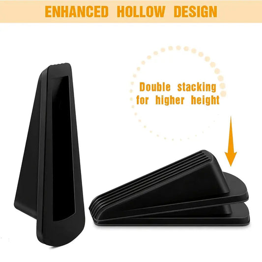 Heavy Duty Rubber Door Stopper for Home & Office Anti Spier