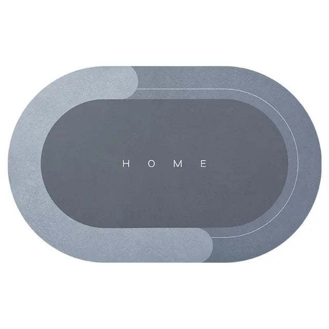 Bathroom Absorbent Quick Drying Carpet Floor Mat Anti Spier