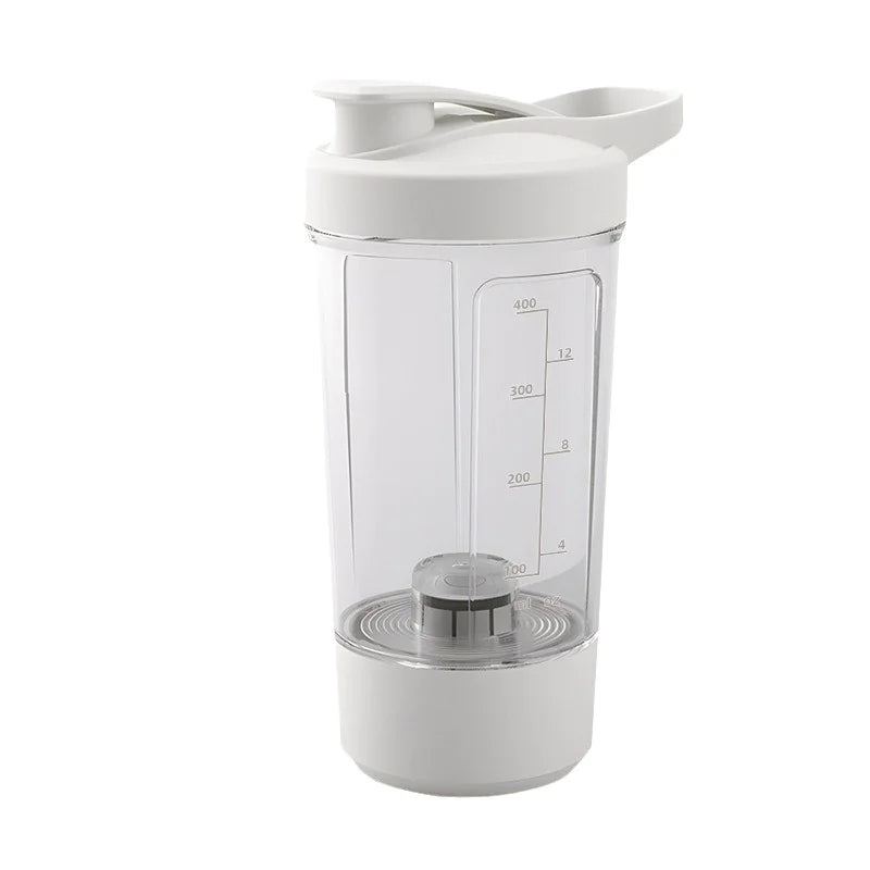400ML Electric Protein Shaker Bottle Anti Spier