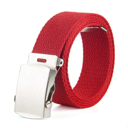 Canvas Belts Luxury Design Anti Spier