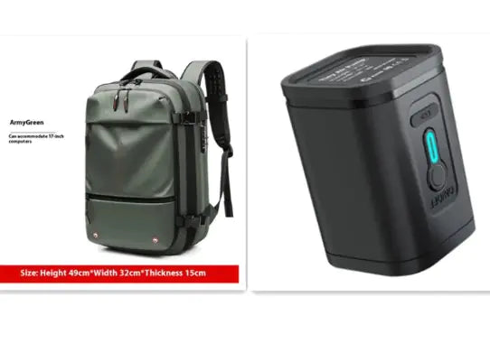 Vacuum Compression Backpack Anti Spier