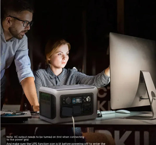 High-power Vehicle-mounted UPS Multi-function Emergency Energy Storage Power Supply Anti Spier