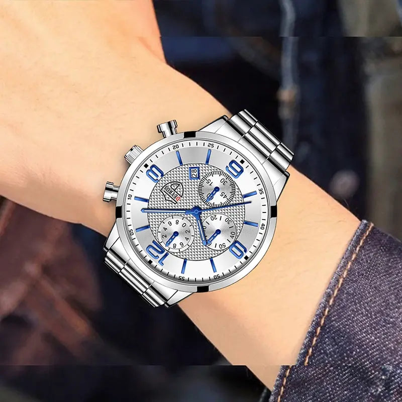 Luxury Men's Business Watch Anti Spier