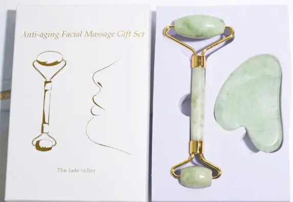 Jade Roller & Gua Sha Gift Box Anti Spier