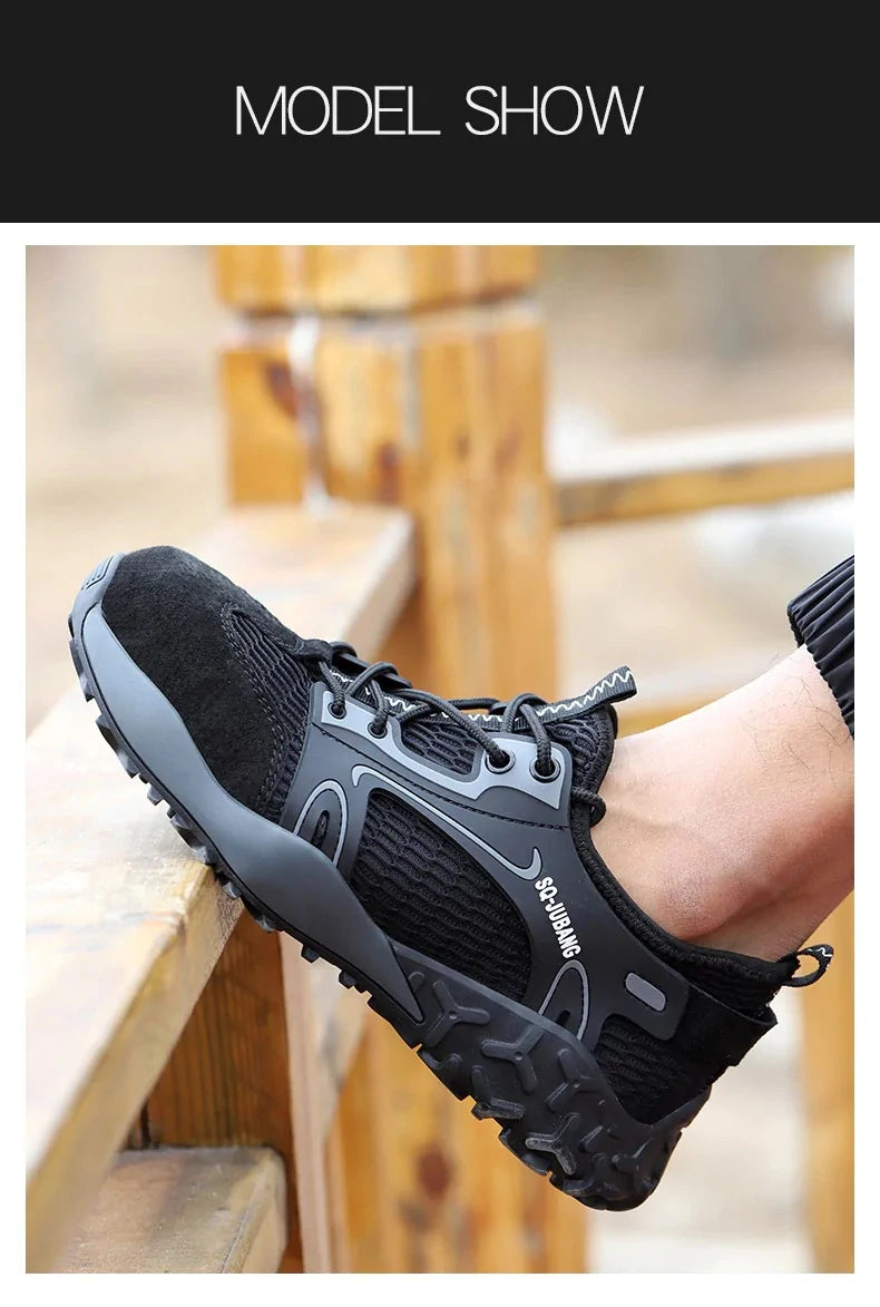 Anti-collision and Anti-smashing Breathable Safety Shoes Anti Spier