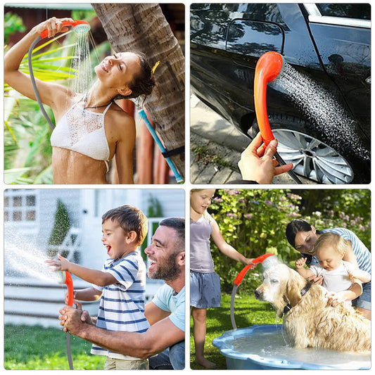 Rechargeable Outdoor Shower Anti Spier