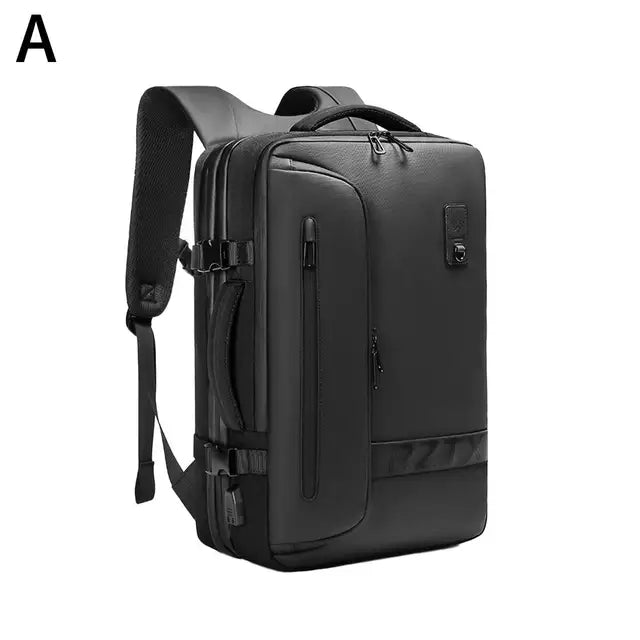 Multi-Functional Expandable Backpack with Vacuum Storage Anti Spier