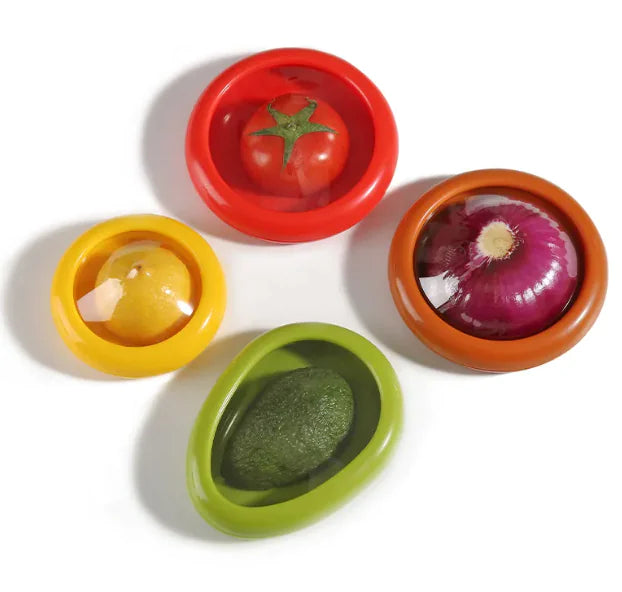 Clear Fresh Fruit & Vegetable Storage Box Set Anti Spier