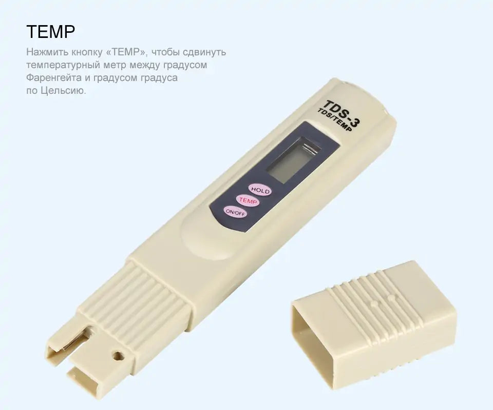 Digital Water Quality Testing Pen Anti Spier