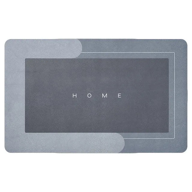 Bathroom Absorbent Quick Drying Carpet Floor Mat Anti Spier